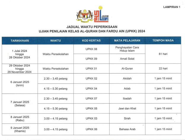 Jadual-Waktu-Peperiksaan-UPKK-2024