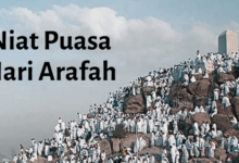 Niat Puasa Hari Arafah 9 Zulhijjah Beserta Doa Niat Puasa Hari Arafah 9 Zulhijjah Beserta Doa